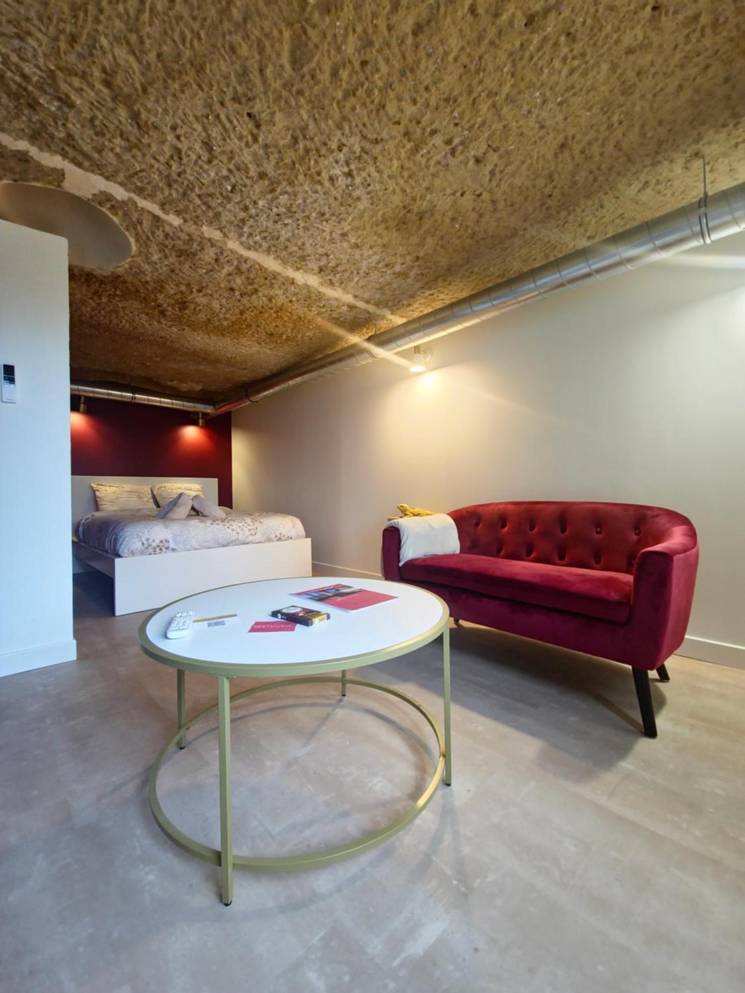Ferienwohnung Le Cocon Troglodyte Saint-Étienne-de-Chigny Exterior foto